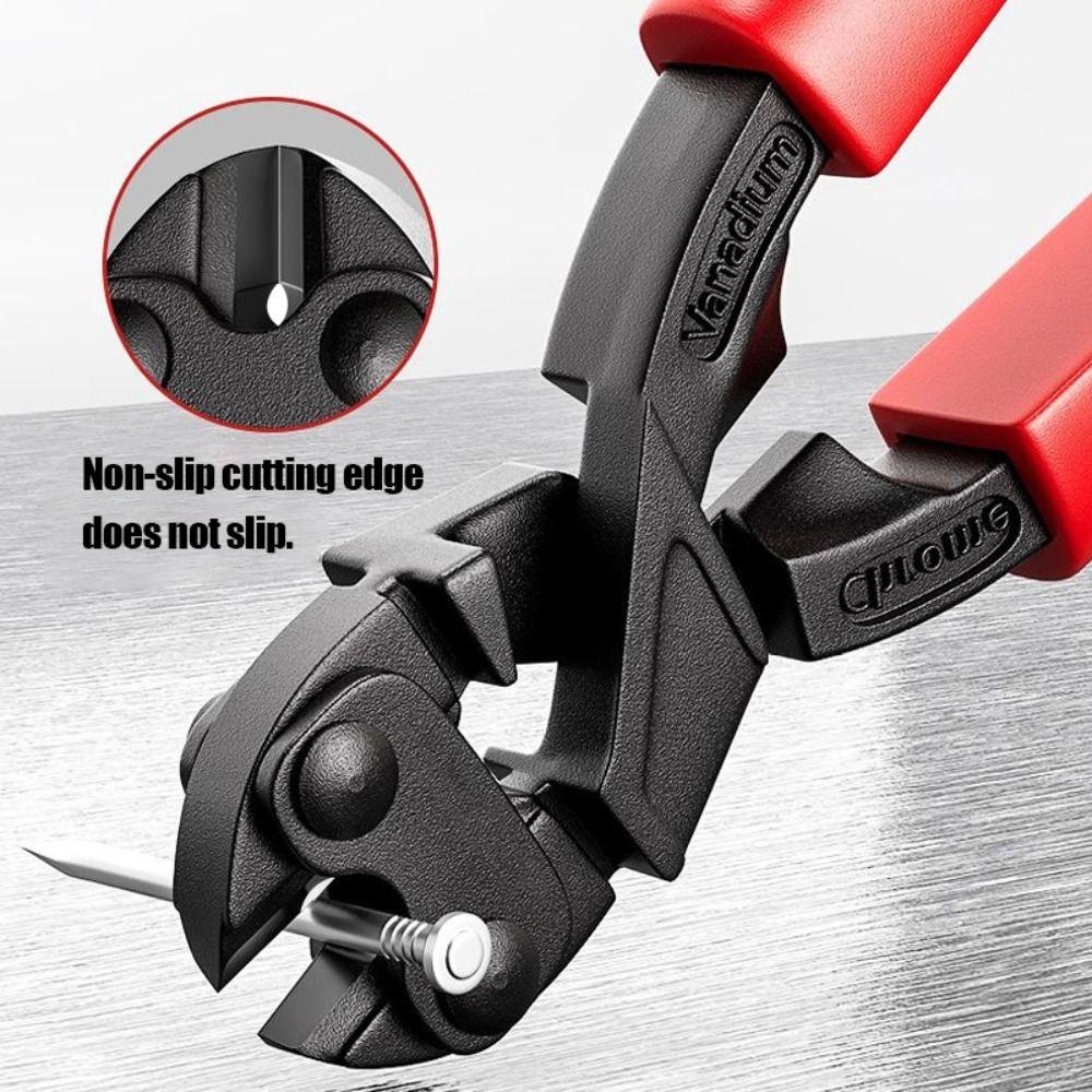 Non-slip Bolt Cutter Hard Wire Breaking Pliers Multifunctional Steel Wire Cutter Handicraft