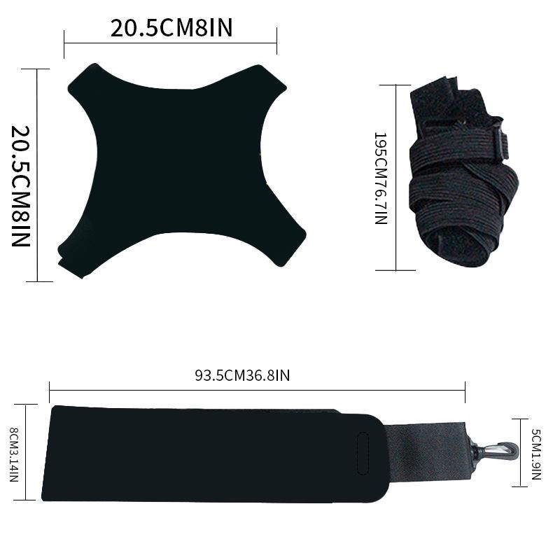 Тренировочный комплект для волейбола с ремнем для отскока мяча и эластичной веревкой