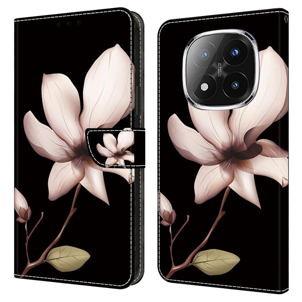 For Xiaomi Redmi Note 14 Pro+ 5G Case Magnetic Clasp 3D Pattern Leather Wallet Phone Cover