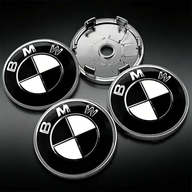 For BMW M 4Pcs 56mm 68mm Car Wheel Center Caps For BMW E46 E39 E53 E65 E66 E90 G26 X1 X3 X5 X7 1/3/5/7 Series G30 F15 G70 G08 G07 G05 G06 XGNST1