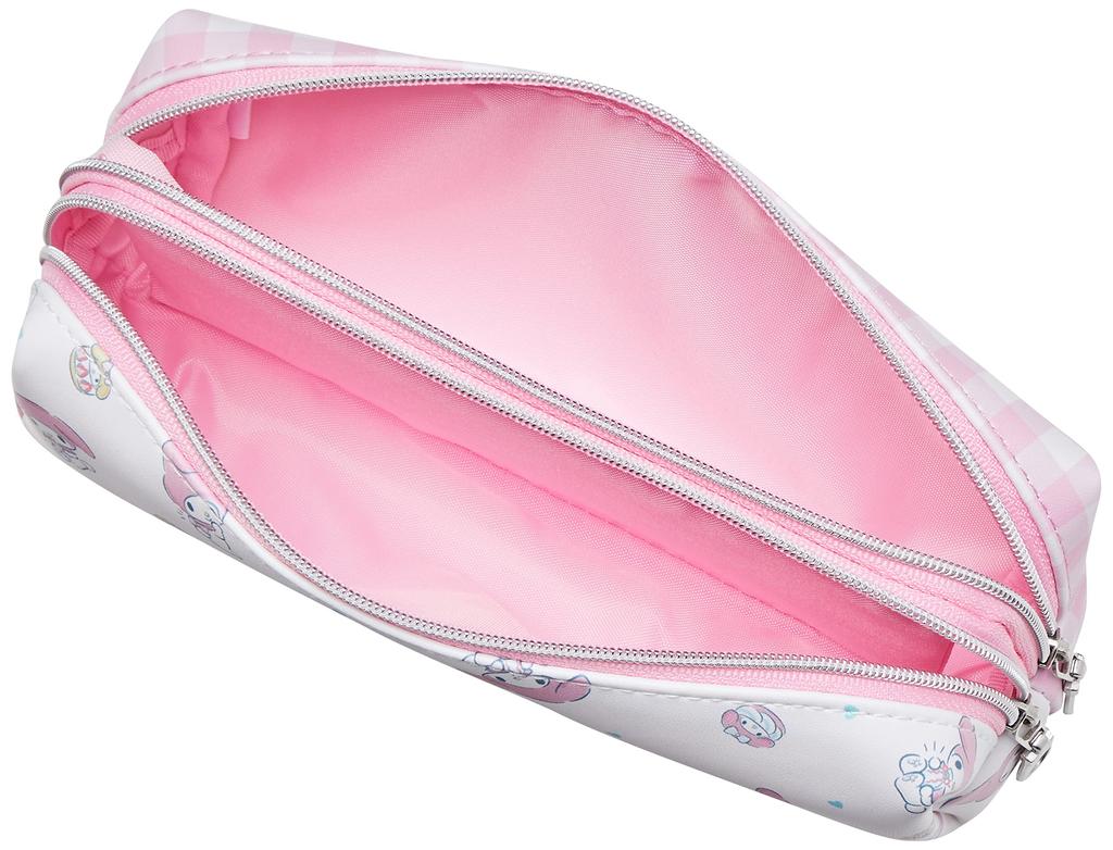 Пенал для карандашей, канцелярский косметичка, дорожная сумка для взрослых, искусственная кожа, кожа PU, My Melody, Cinnamoroll, Pochacco, Kuromi, Hangyodon