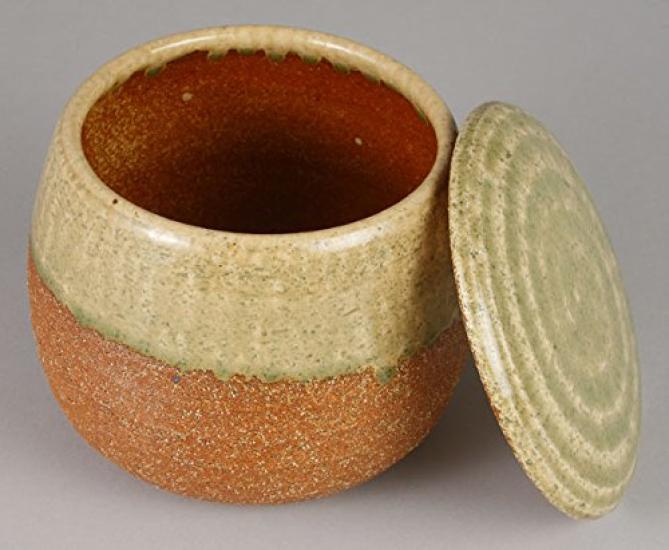 Sento Senga Pottery Iga Ware Ohitsu Vidro Glaze 11-05