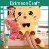 Big Cat Face Plush Toy Soft Stuffed Animal Doll Bedroom Decoration Kids Gift