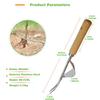 Weeding shovel, easy to remove weeds,  weeding shovel, practical and convenient gardening tool, suitable for gardening