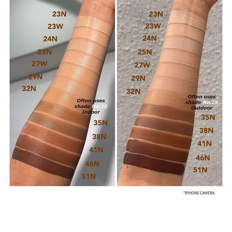 UNLEASHIA Bundle: Сатиновый кушон Healthy-Green Re-Feel Сменный блок + Футляр - 5 Цветов