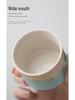 Embroidered Mountains & Rivers Ceramic Tea Cup Set - 4 Personal Tasting Cups, Ideal for Corporate Gifts, with Gift Box
