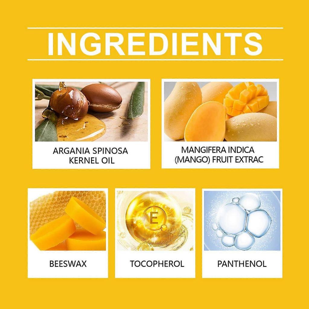 2025 Latest Model  Yellow Mango Hair Styling Gel Natural Waxy Lanugo Hair Styling Gel With