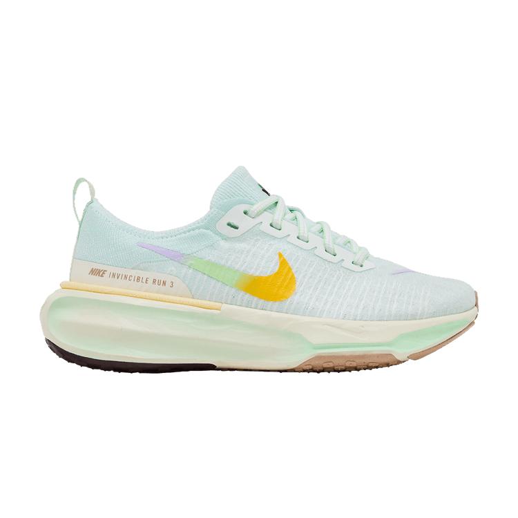 Nike ZoomX Invincible Run 3 Едва Зеленый Фиолетовый Туман (Женский)