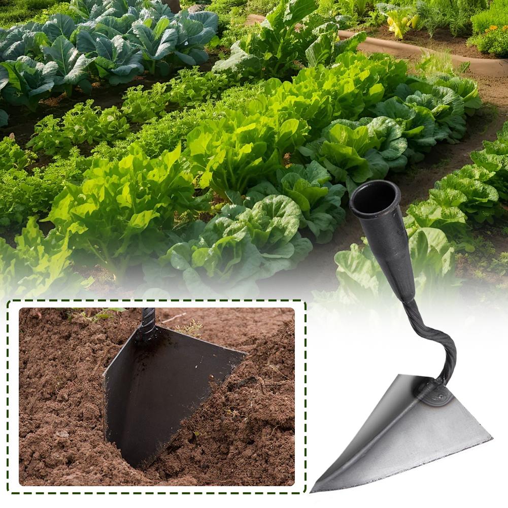 Вспашка мотыгой треугольной формы сельскохозяйственная земля рыхление ручная прополка мотыга плуг инструменты для очистки S R7S9