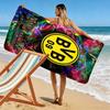 Name Custom Borussia Dortmund Print Beach Towel, Large Soft Quick Dry Towel for Beach Camping Swimming