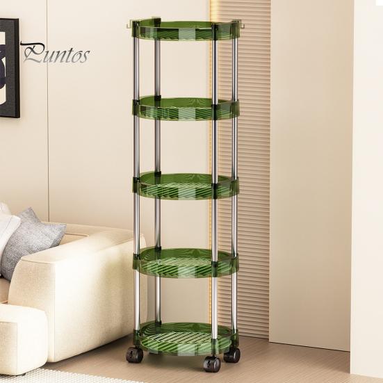 Стеллаж для хранения вещей, многоуровневая тележка с вращающимися на 360 градусов колесами, прочный несущий органайзер для косметики в ванной, полка большой емкости