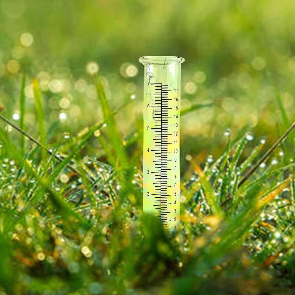 Дождемер Измерительный инструмент,Измерение осадков,Измеритель дождя, со шкалой для сада и газона