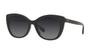 Coach Sunglasses HC8365U CH566 Tortoise Gradient Polar Lens 55 Black/Dark Frame/Grey
