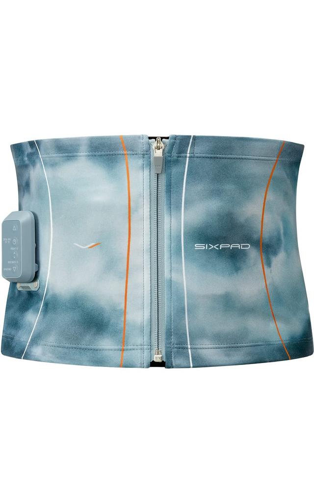SIXPAD Powersuit Core Belt with Controller Set (Small, Blue) MTG EMS Abdominal Muscle Training Belt, No Gel Sheets Required, Strength Training, Diet