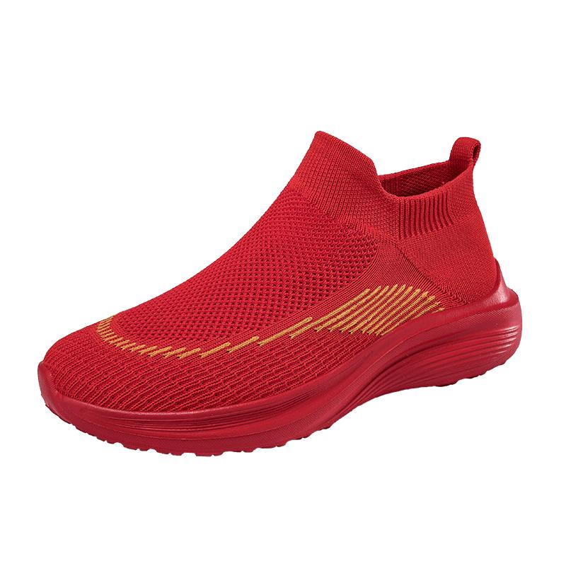 Fashion Men's and women's shoes Spring and autumn new breathable mesh shoes flat shoes light casual comfortable sneakers couple