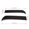 2Pcs Deep Duckbill Chin Lip Spoiler for VW Golf Jetta Mk1/mk2 Rabbit Caddy GTI GTD 16V Scirocco - Lower Bumper Lip Body Kit