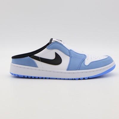 FJ1214-400 Nike Air Jordan 1 Mule Golf University Blue White Black (Мужской)