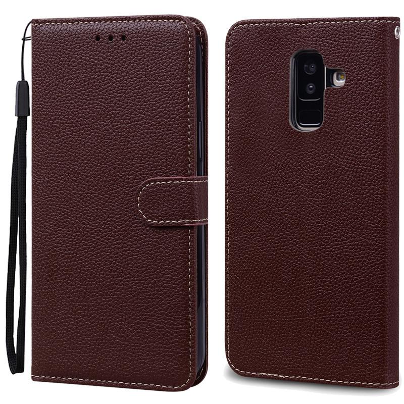 J8 Case For Samsung Galaxy J8 2018 Case Wallet Leather Flip Case For Samsung J 8 J8 2018 J810F Book Cover Coque Fundas Etui