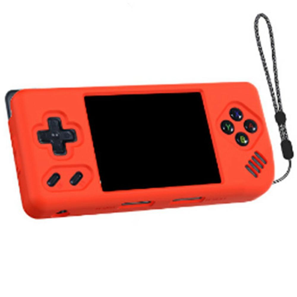 Silicone Protective Case for Anbernic RG28XX Handheld Gaming Console Sleeve with Strap