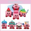 Anime Kirby Games Cute Cartoon Pink Kirby Waddle Dee Doo Collect Mini Toys Dolls