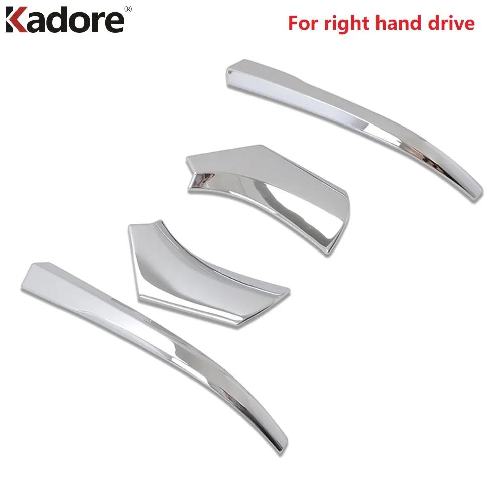 For Toyota RAV4 RAV 4 2024 Chrome Side Door Rearview Mirror Cover Trim Molding Strip Car Accessories