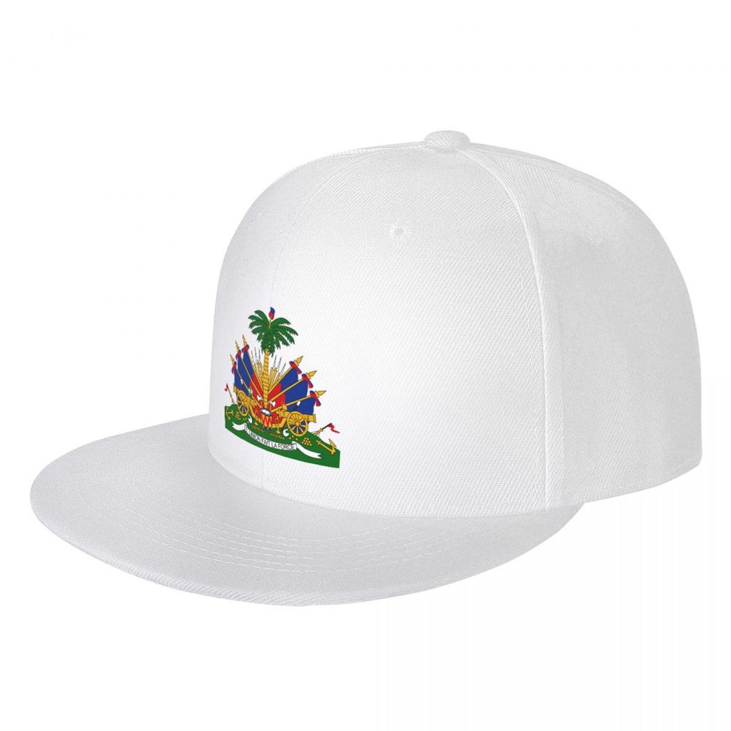 Haiti Coat of Arms Baseball Cap Hard Hat Birthday Big Size Hat Cap Female Unisex's
