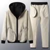 Men 'S Casual Suit Winter Sportswear Two -Piece Set 