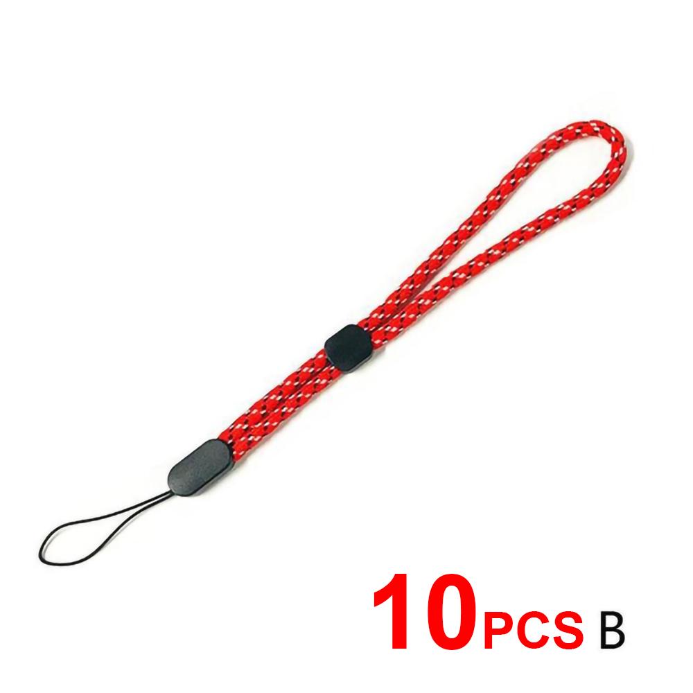10 шт. регулируемый ремешок на запястье, нейлоновая ручка высокого качества для камеры телефона, Gopro iPod PSP, USB-устройства, фонарики
