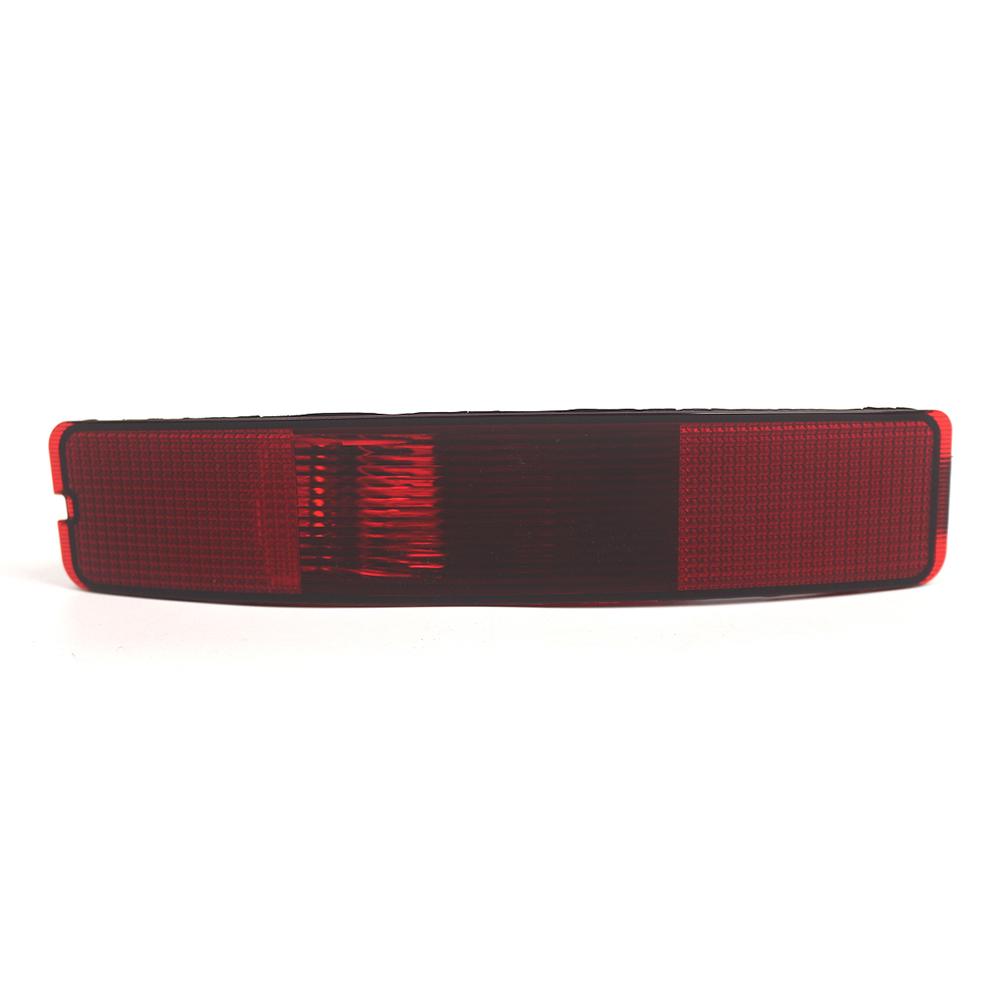 Red Rear Bumper Reflector Left Rear Light Installation Bumper Light Made Of ABS Material OEM Number 8693009 Reliable Performance