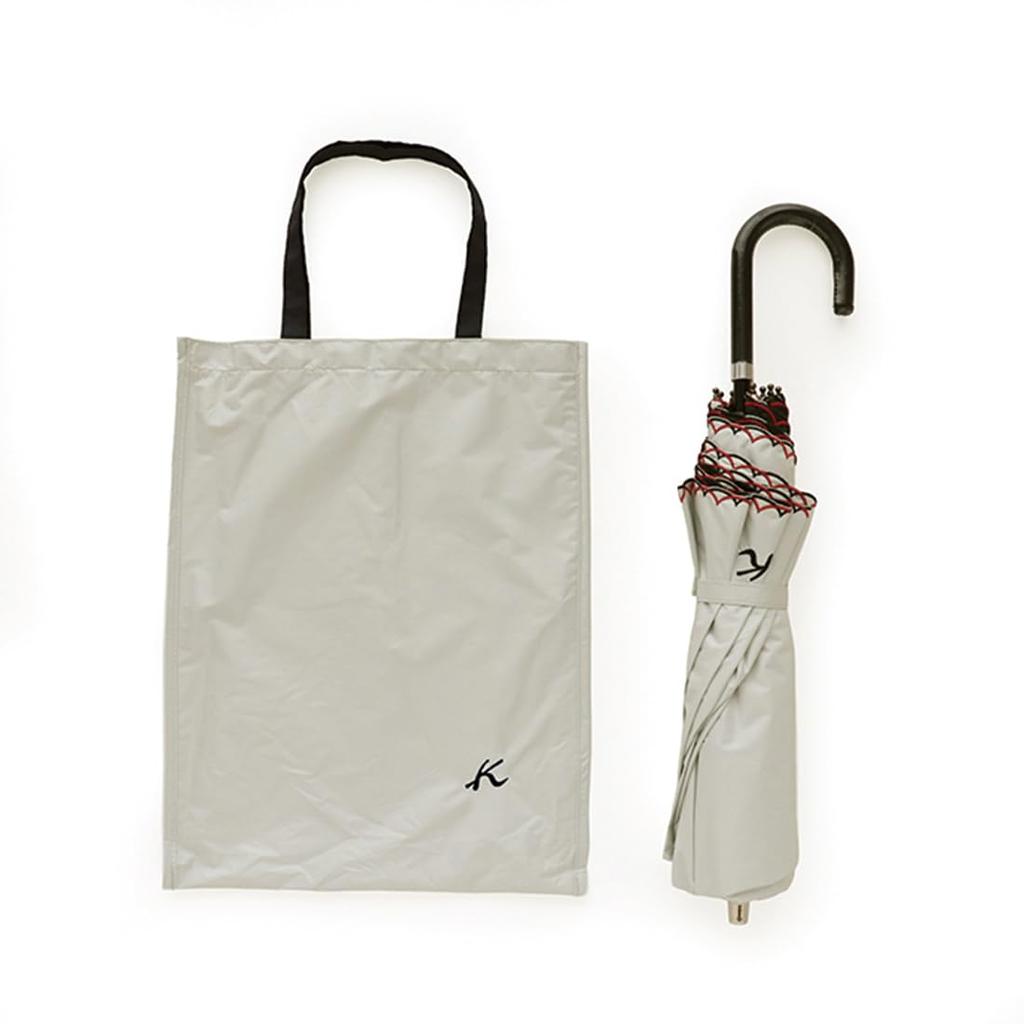 Зонт-трость K mark [Kitamura] Всепогодная сумка, (слоновая кость), Женский, 001729-0002-01