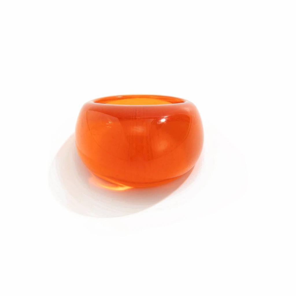 Salircon Creative Colorful Resin Acrylic Finger Rings for Women 2026 New Fashion Irregular Geometric Ring Aesthetic Jewelry Gift
