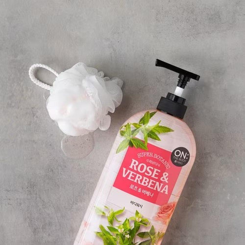 ON THE BODY Super Botanic Rose Body Wash 900g
