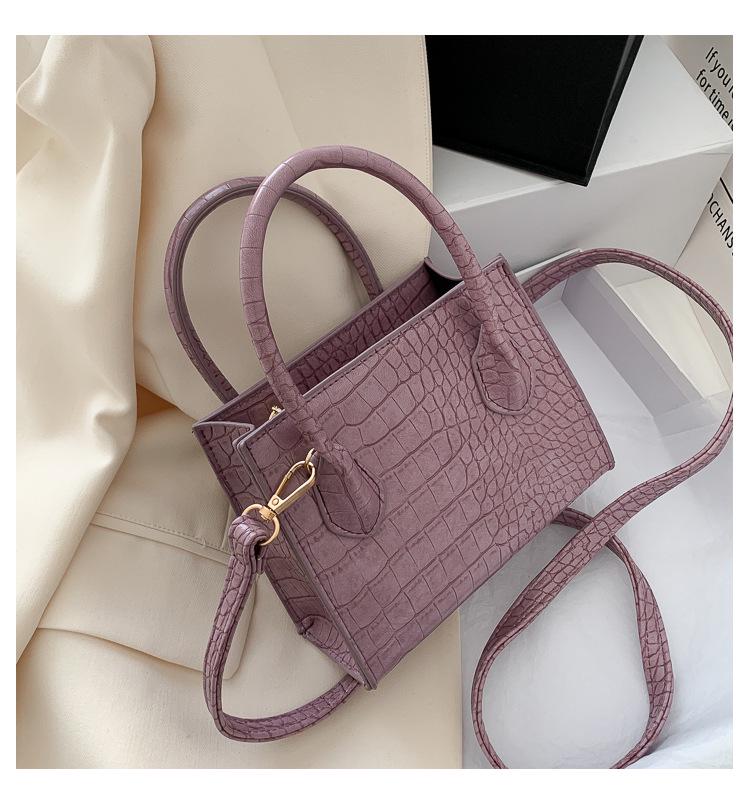 SCIONE Женская сумка Маленькая квадратная сумка Простая дикая атмосфера Сумка-мессенджер на одно плечо Сетчатая красная сумка