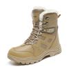 Зимние мужские теплые походные ботинки, уличные плюшевые зимние ботинки 39-46