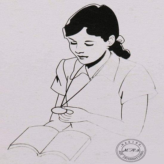 Антикварное морское винтажное кожаное ожерелье с увеличительным стеклом и лупой