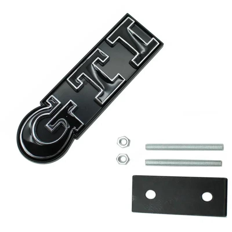 3D Metal Car Logo Front Grill Emblem Rear Trunk Badge Sticker For Volkswagen VW Golf 4 5 6 7 MK2 MK3 MK4 Mk5 MK6 Polo zf3