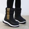 Fashion Versatile Children's Snow Boots Winter New Children's High-top Winter Boots Classmates Velvet Warm Cotton Boots