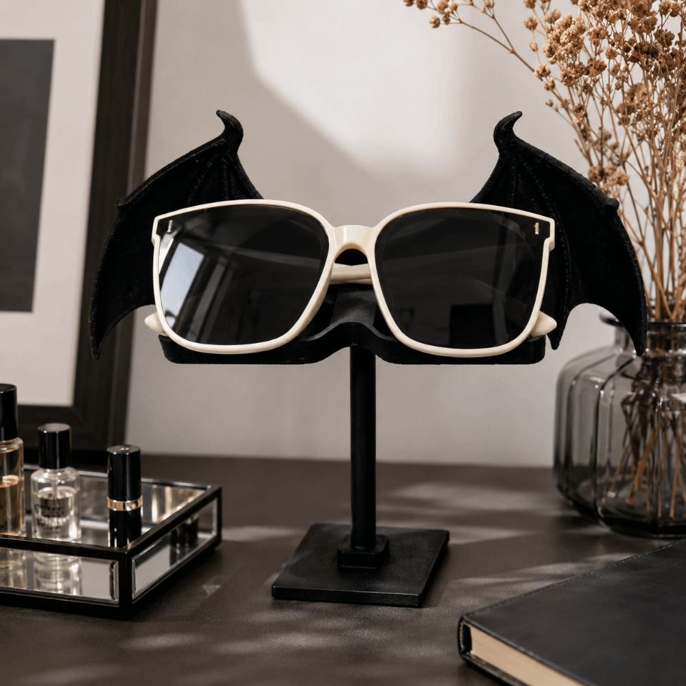 Bat Wing Eyeglasses Holder Gothic Style Jewelry Display Stand Storage Rack Bedroom Decor