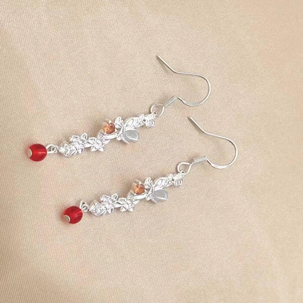 Tian Guan Ci Fu аниме модные серьги небесное официальное благословение Хуа Чэн Се Лиан косплей серьги-гвоздики для женщин ювелирные изделия подарок для фанатов