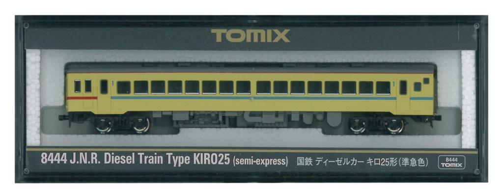 TOMIX N Gauge Kilo 25 Color 8444 Railway Model Diesel Car Semi-Express