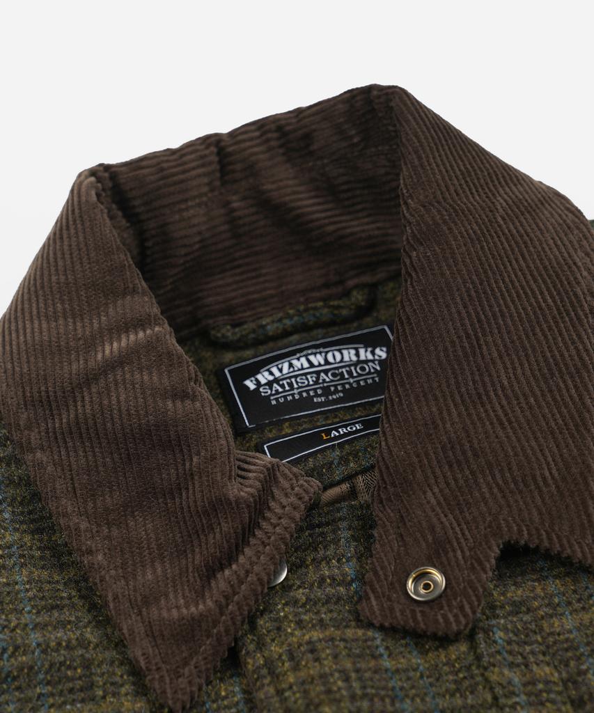 FRIZMWORKS Wool Heritage Hunting Jacket _ Seaweed
