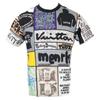 LOUIS VUITTON [Excellent Condition/24 Stainless Steel] 1AFB83 LV Fanzine Motif Graphic Art Design Short Sleeve T-Shirt/ tops S multicolorUsed