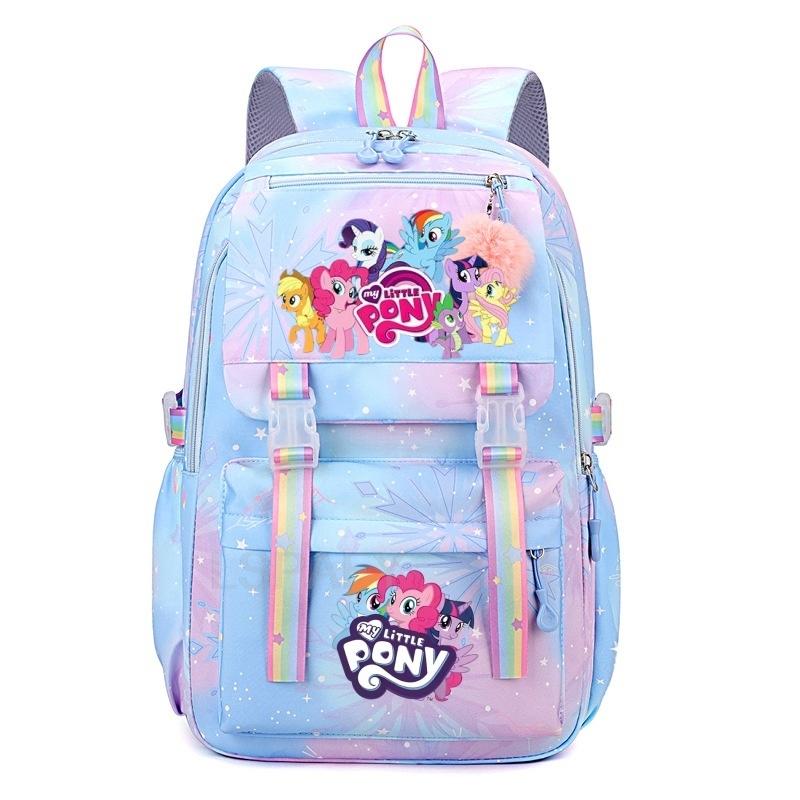 Рюкзак My Little Pony Женский Большой Вместимости Студенческий Модный Женский Для Ноутбука Школьные Сумки Девочки Дорожные Школьные Сумки YK2