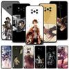 Чехол аниме Shingeki No Kyojin для Xiaomi Poco X3 Nfc X3 M3 Pro X3 F3 Gt F1, чехол для Mi 11t 10t Pro 9t 11 Note 10 Lite Civi
