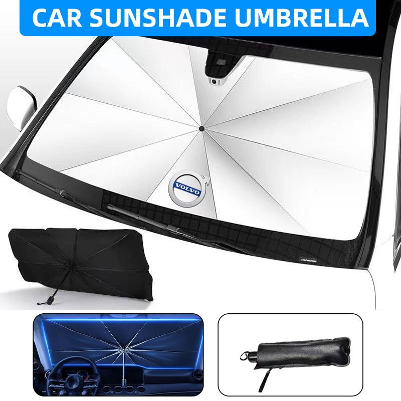 AABBG1 Car Windshield Sun Shade Cover Visor For Volvo T6 S40 S60 S90 XC40 XC60 XC90 V40 V50 V60 V90 T6 AWD C30 C70 S80 V70 XC70 Auto