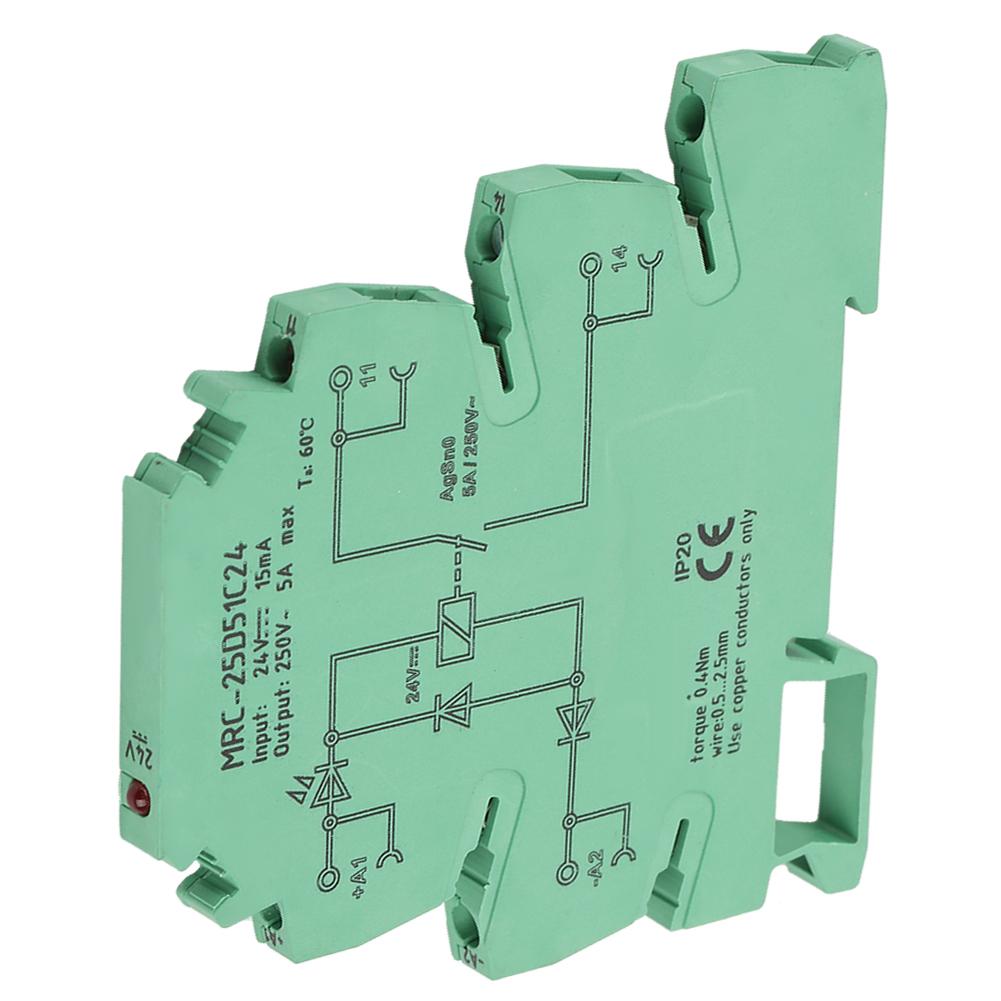 MRC25D51C24 PLC электромагнитный контакт интерфейсный релейный модуль 5A NO