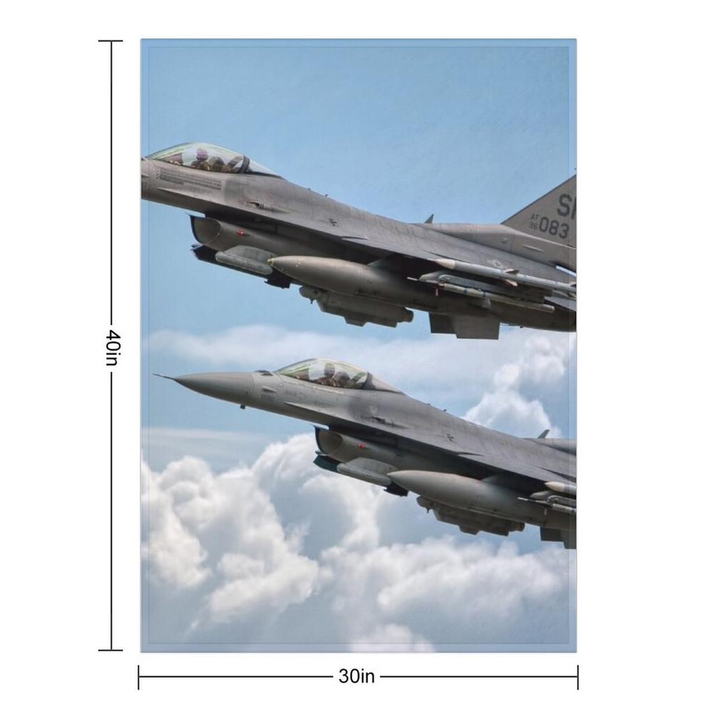 F16 Fighting Falcon Warhawks Плед Ворсистый Декоративный Пледы и накидки Пушистые Пледы
