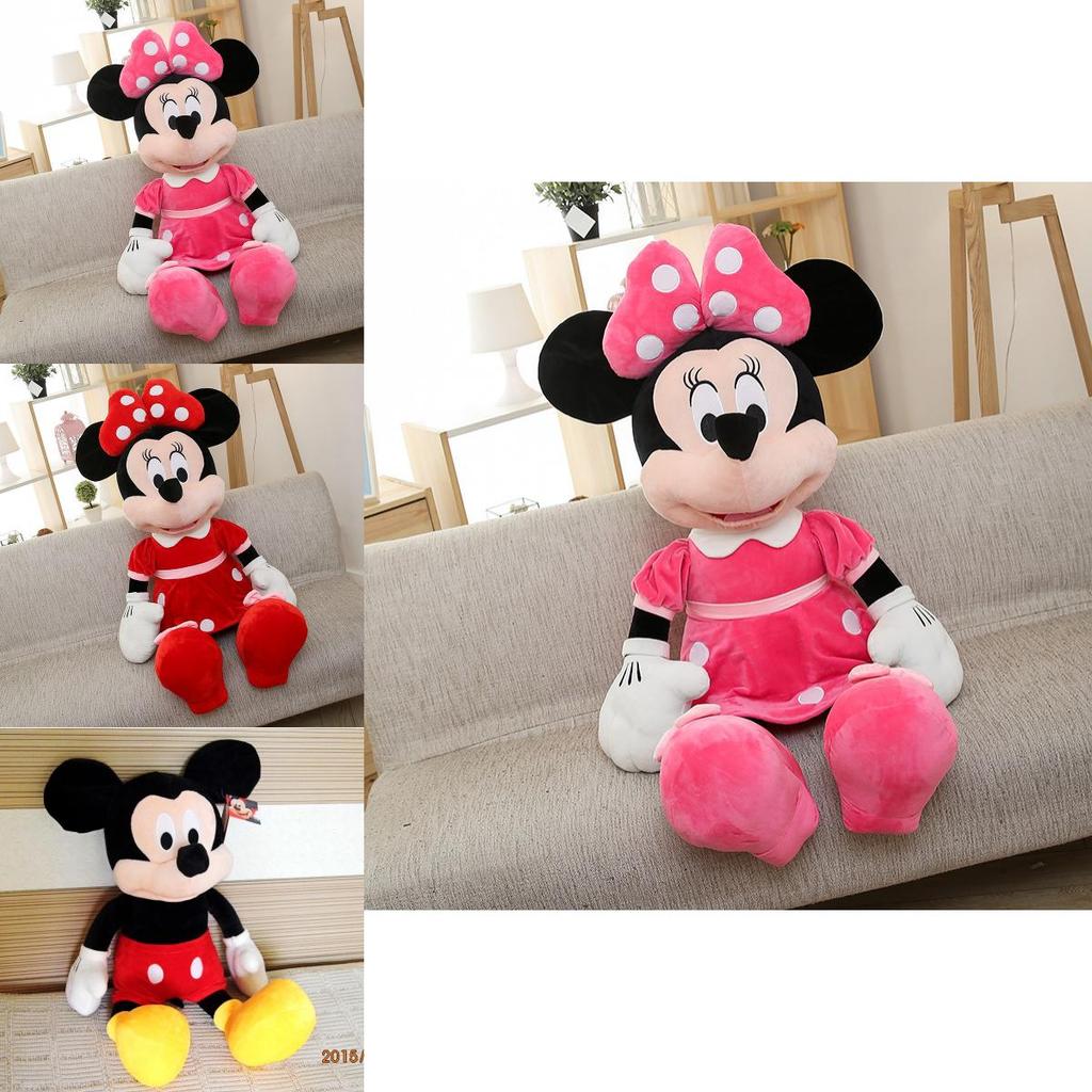Versatile Mickey Or Minnie Mouse Plush Toy Doll Crafted With Soft Comfortable Materials For All Ages