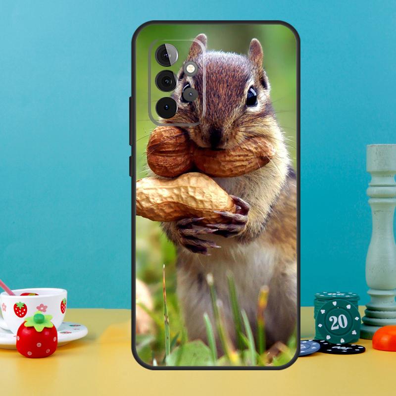 Squirrel Cute Animals Case For Samsung Galaxy A05 A36 A56 A26 A16 A53 A33 A13 A12 A32 A52 A55 A35 A15 A54 A34 A14