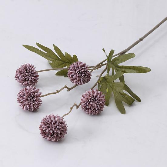 1 ветка цветок из искусственного шелка, не требующий полива, широко применяется, гибкий, необычный, простой в уходе, красивый искусственный стебель одуванчика для гостиной